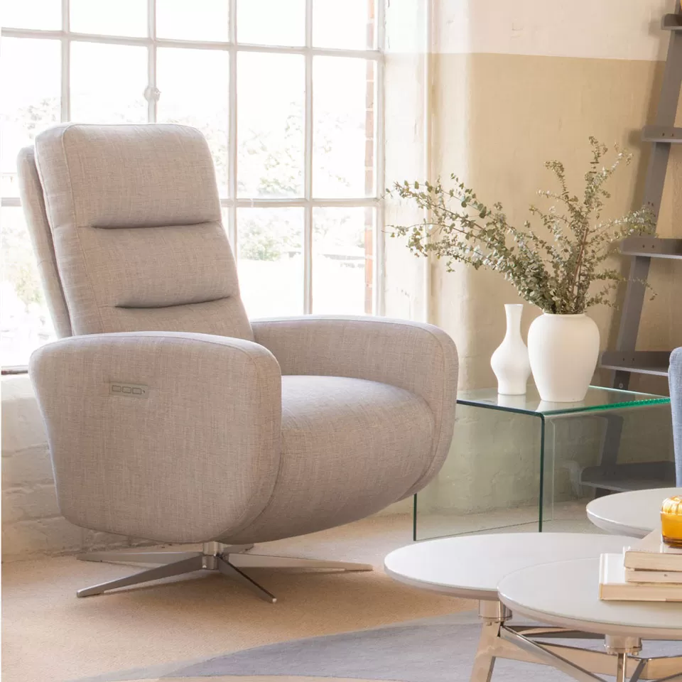 Parker Knoll use a range of luxury fabric and leathers, that will work perfectly with their collections of sofas and chairs.
