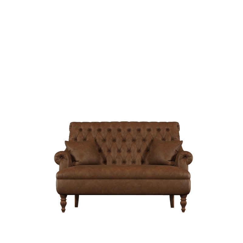 Old Charm Pickering Compact 2 Seater Sofa in Leather
