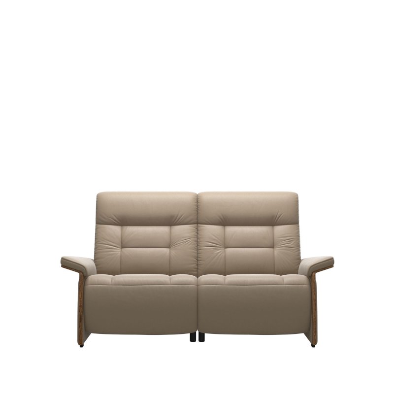 Stressless Stressless Mary 2 Seater Sofa with Wood Arms in Leather