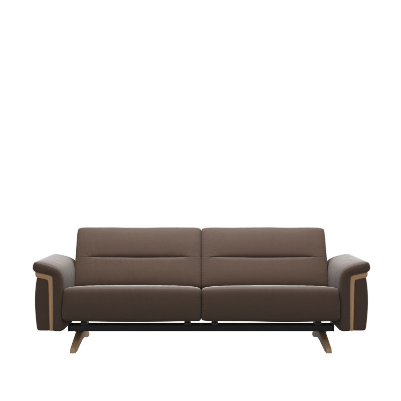 Stressless Stressless Stella 2.5 Seater Sofa with Wood Arms in Leather