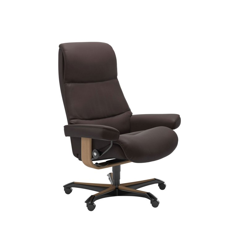 Stressless Stressless View Home Office Chair in Leather