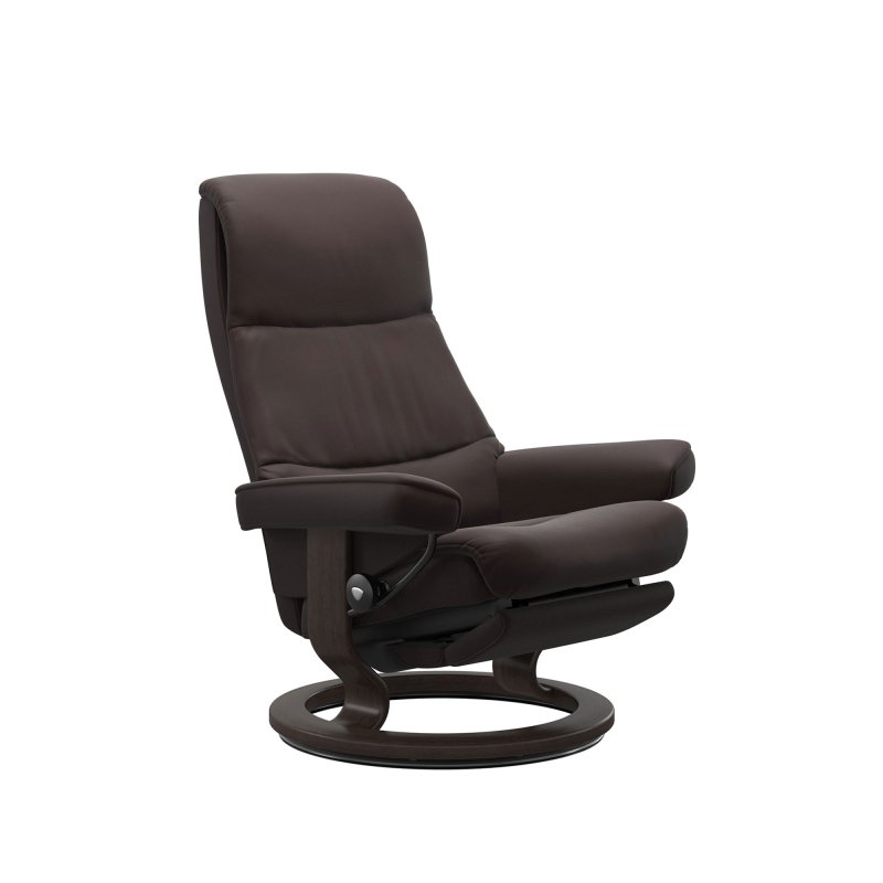 Stressless Stressless View Power Recliner in Leather