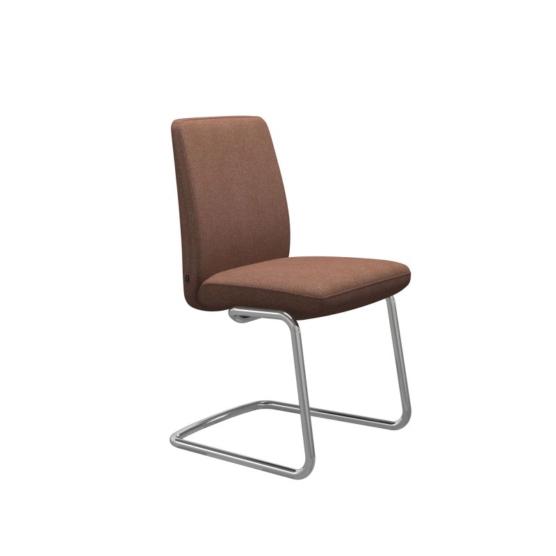 Stressless Stressless Vanilla Low Back Dining Chair with D400 Legs in Fabric