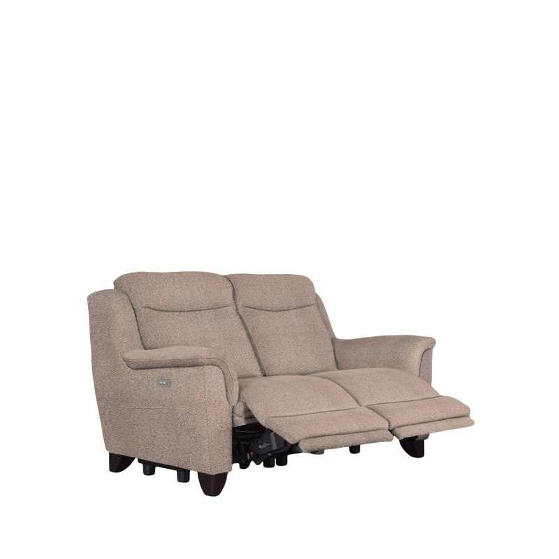 Parker Knoll Manhattan Double Power Recliner 2 Seater Sofa with USB Port - Single Motors in Fabric