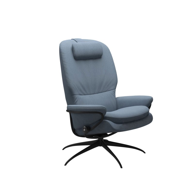 Stressless Stressless Rome High Back Chair in Fabric, Star Base