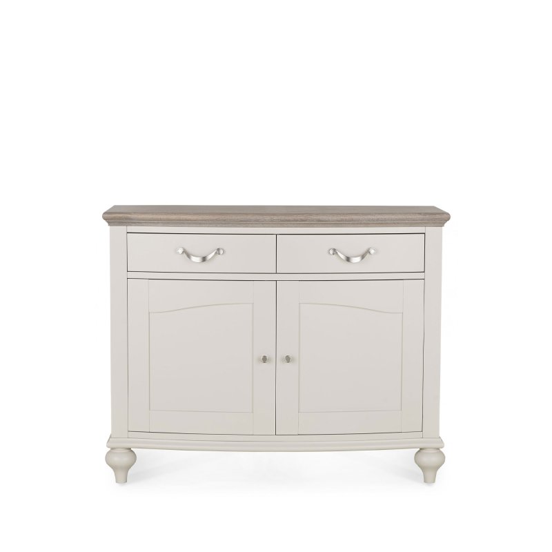 Bentley Designs Montreux Washed Oak and Soft Grey Narrow Sideboard