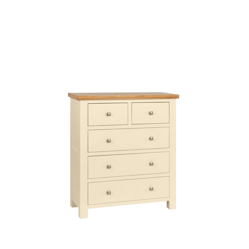 H Collection Arundel Ivory 2 Over 3 Chest