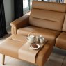 Stressless Stressless Stella 2.5 Seater with Large Longseat LHF, with Wood Arms in Fabric