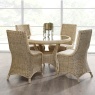 The Cane Industries Amalfi Round Dining Suite (4 Seater)