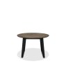 Emerson Weathered Oak & Peppercorn 4 Seater Circular Dining Table
