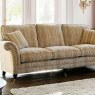Parker Knoll Burghley Large 2 Seater Sofa Inc 2 x Scatters in Leather