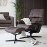 Stressless Stressless Reno Chair in Leather, Cross Base