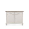 Bentley Designs Montreux Washed Oak and Soft Grey Narrow Sideboard