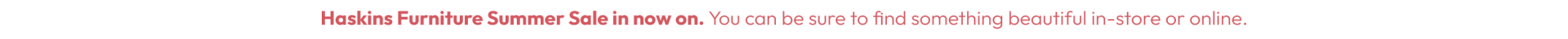 Summer Sale 2026