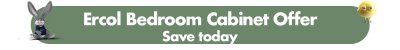 Ercol Bedroom Cabinet Promotion