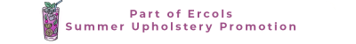Ercol Upholstery Promotion