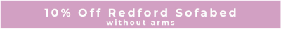 Kyoto 10% Off Redford Sofabed Without Arms