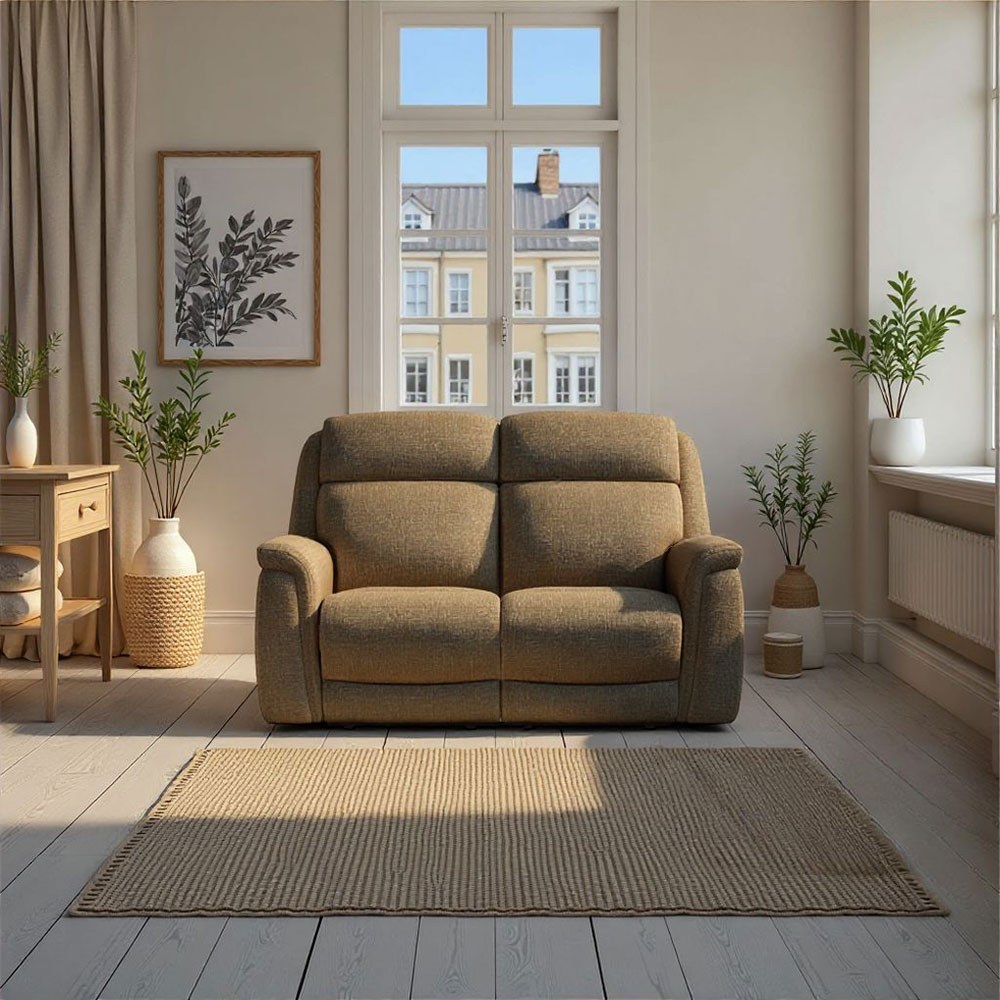 La-Z-Boy Paris 2 Seater Recliner Sofa in Fabric - Haskins Furniture