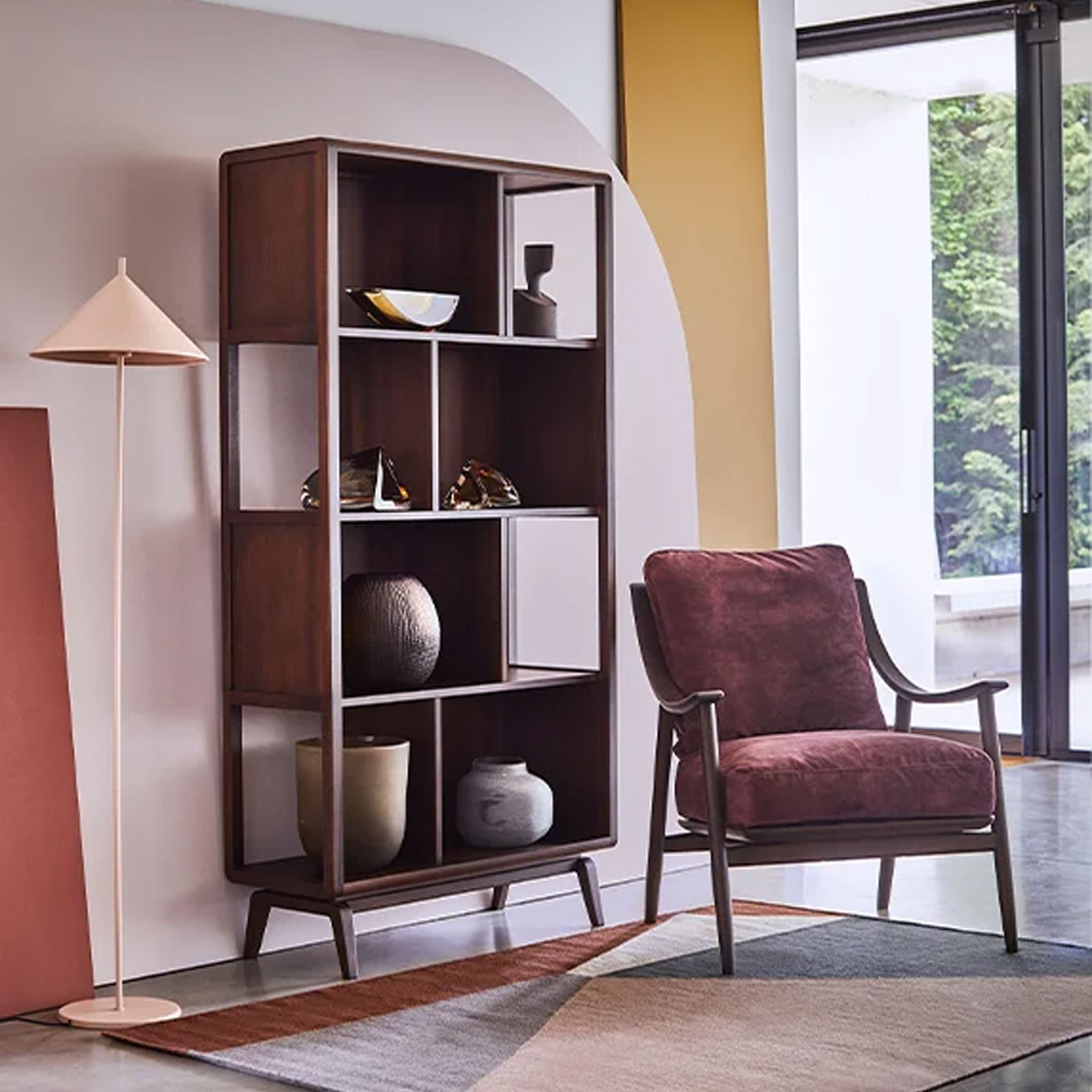 Ercol Lugo Shelving Unit Haskins Furniture