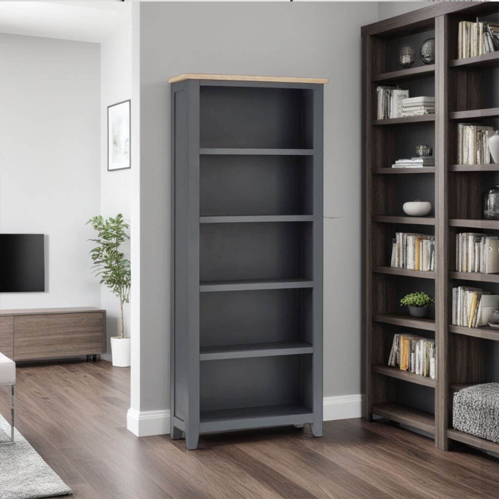 Hackberry Bookcase H Collection Holbrook Tall Bookcase - Haskins Furniture