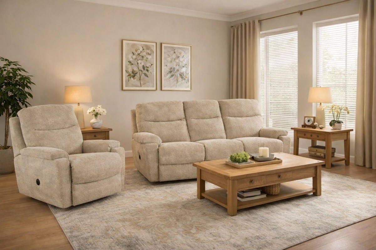 Furnico Furnico Townley 2 Seater Sofa Recliner