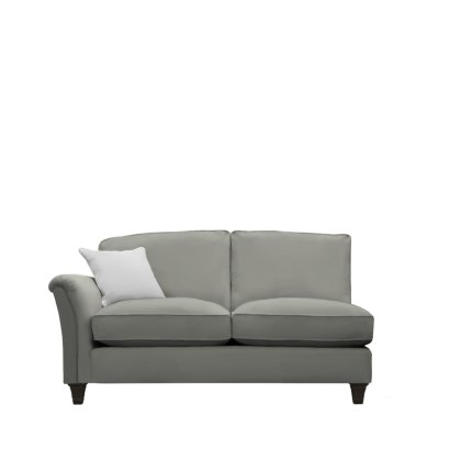 Devonshire Corner Group Large 2 Seater Arm End Formal Back LHF Leather Devonshire Corner Group Large 2 Seater Arm End Formal Back LHF Leather