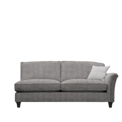 Devonshire Corner Group Grand Arm End Formal Back RHF Fabric