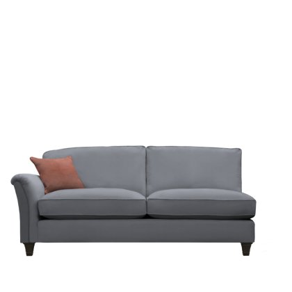 Devonshire Corner Group Grand Arm End Formal Back LHF Leather Devonshire Corner Group Grand Arm End Formal Back LHF Leather