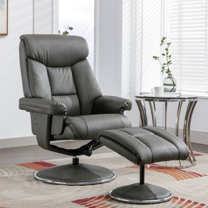 Lucasta Swivel Recliner Plush Lucasta Swivel Recliner Plush
