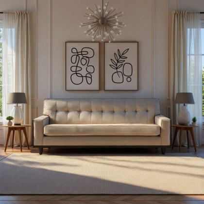 G Plan Vintage Agatha 4 Seater Sofa In Fabric G Plan Vintage Agatha 4 Seater Sofa In Fabric