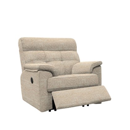 Laurie Reclining Armchair In Fabric