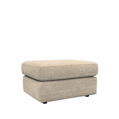 Laurie Storage Footstool In Fabric