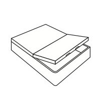 Deep Sleep Ottoman Divan Half Lift SuperKing Deep Sleep Ottoman Divan Half Lift SuperKing