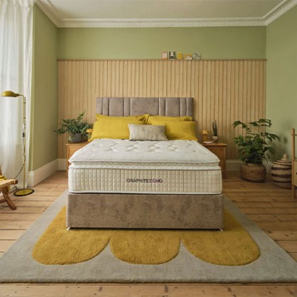 Sleepeezee Graphite Echo 4700 Divan Set Small Double