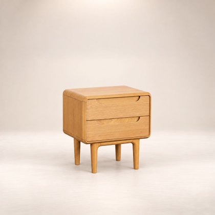 G Plan Winchester Bedroom 2 Drawer Bedside