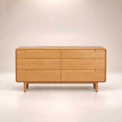G Plan Winchester 6 Drawer Wide Chest