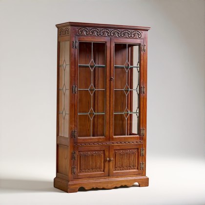 Old Charm Display Cabinet