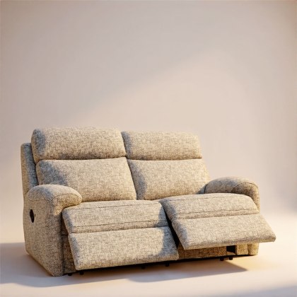 G Plan Hardy 2 Seater Manual Recliner Sofa In Fabric