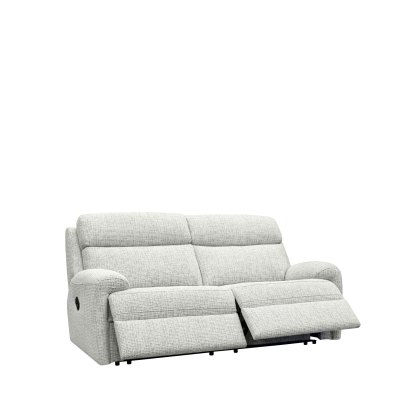 G Plan Hardy 3 Seater Manual Recliner Sofa In Fabric