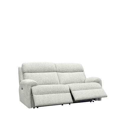 G Plan Hardy 3 Seater Power Recliner Sofa In Fabric