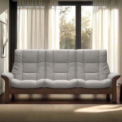 Stressless Buckingham 3 Seater Sofa in Leather Stressless Buckingham 3 Seater Sofa in Leather