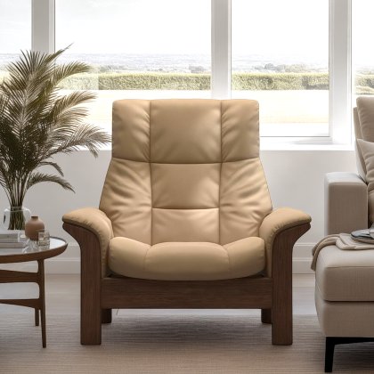 Stressless Buckingham Chair in Leather Stressless Buckingham Chair in Leather