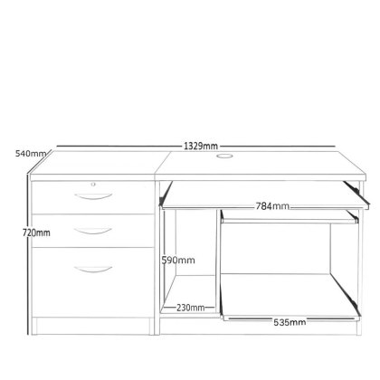 Home Office Furniture UK Set 06