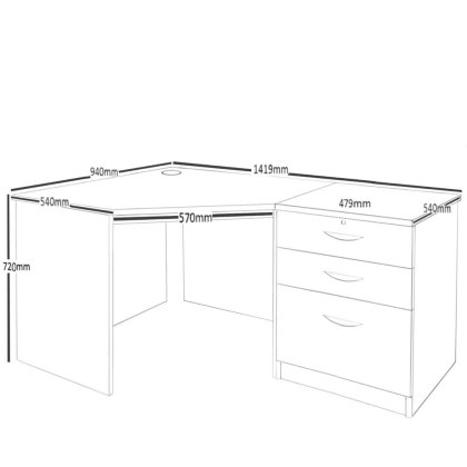 Home Office Furniture UK Set 07