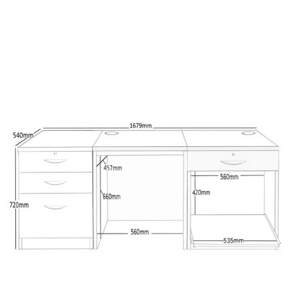 Home Office Furniture UK Set 08