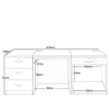 Home Office Furniture UK Set 11
