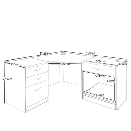 Home Office Furniture UK Set 12