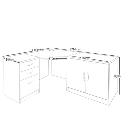 Home Office Furniture UK Set 13
