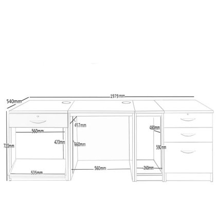Home Office Furniture UK Set 16