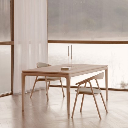 Kristensen Floating Dining Table Ash Kristensen Floating Dining Table Ash